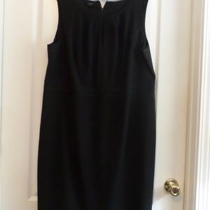 Talbots Women’s Black Dress, Size 16W, Knee Length, Pre-Owned, Good Condition